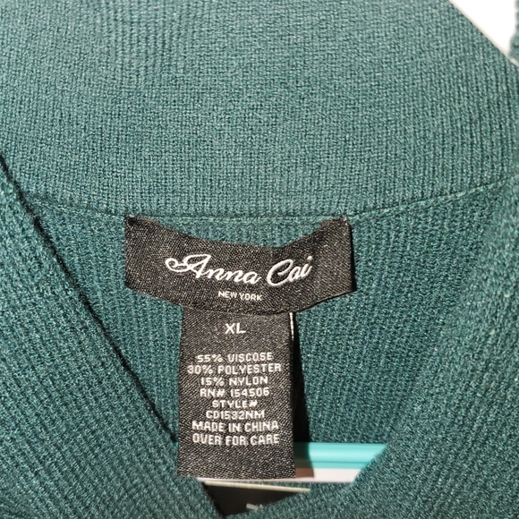 Anna Cai Mock Sweater Dress - Picture 2 of 3